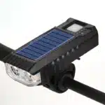 Lampe de vélo LED à énergie solaire sous LM VTT, lampe de poche avant de vélo de route, affichage de puissance aste, accessoires de vélo 2