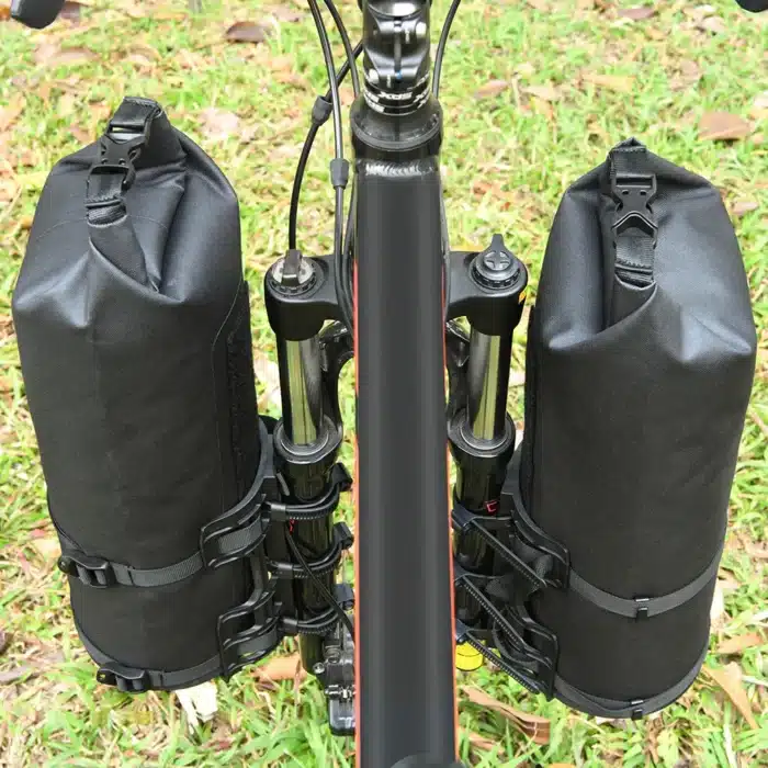 Sacoche de fourche de vélo portable et étanche 7L 7