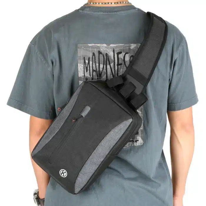 Coffre porte bagage vélo​ 2 en 1 convertible sac bandoulière 3