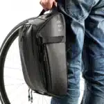 Sac étanche porte bagage vélo​ convertible sac à dos 17